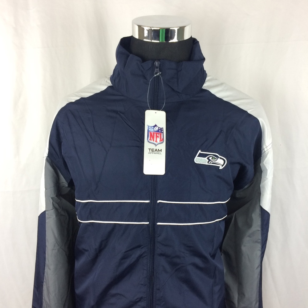 New Seattle Seahawks Mens 2XL NFL Windbreaker